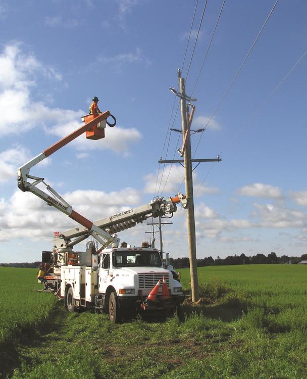 How much does it cost to move a hydro pole in ontario?